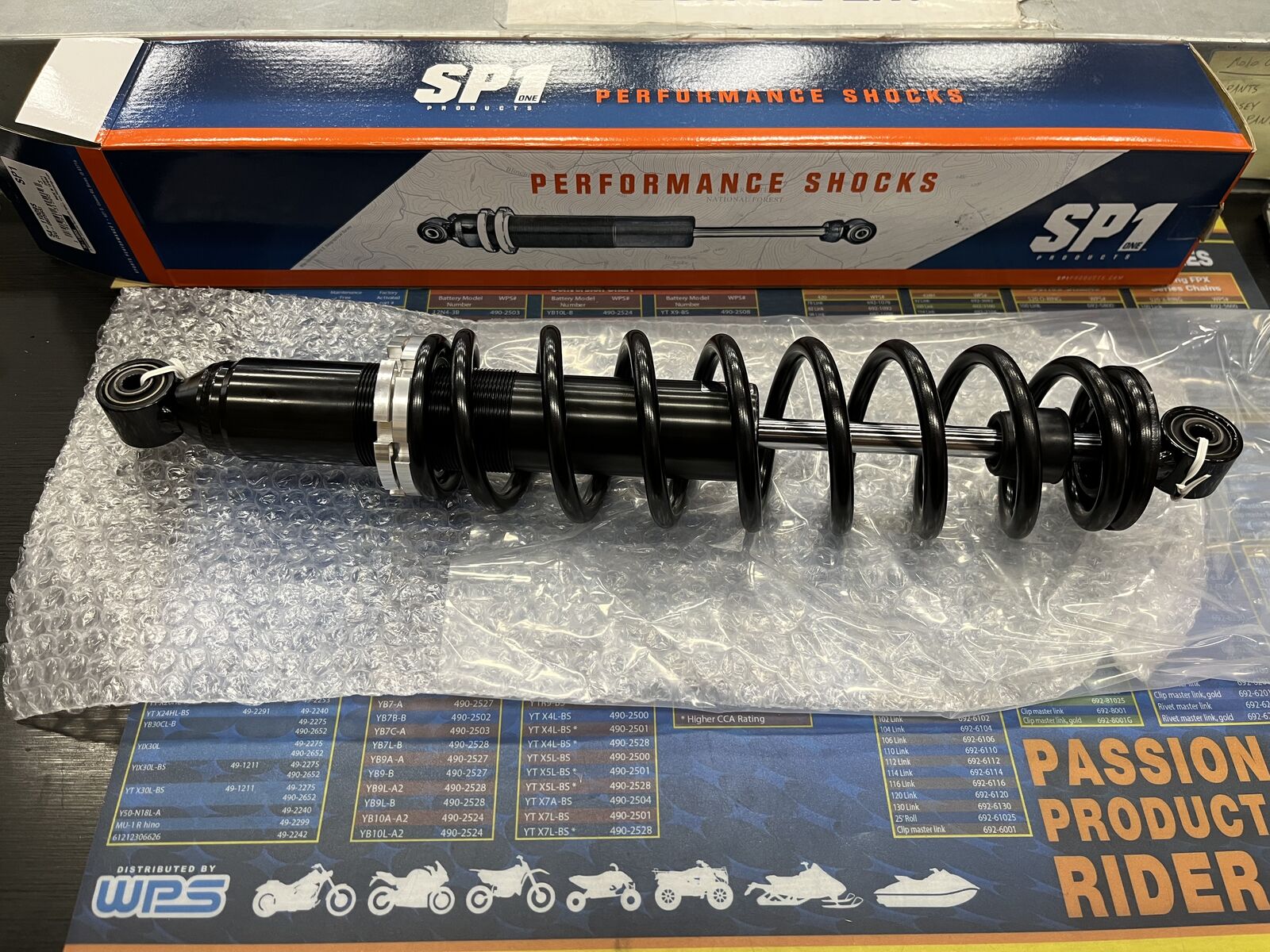 SP1 Snowmobile Shocks Gas Filled