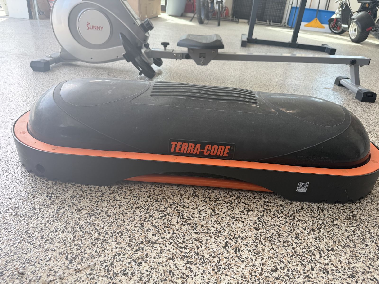 Terra-Core Balance Trainer and Step Board - Black and Orange