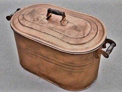 Vintage Metal Boiler