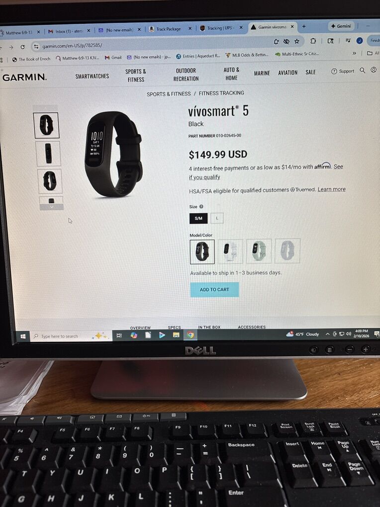 GARMIN VIVOSMART 5