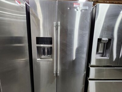 LOW PRICE GUARANTEED! KITCHENAID STAINLESS STEEL SIDE BY SIDE FRIDGE
