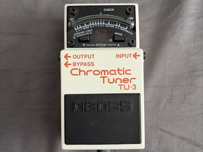 BOSS TU-3 Chromatic Tuner Guitar Pedal