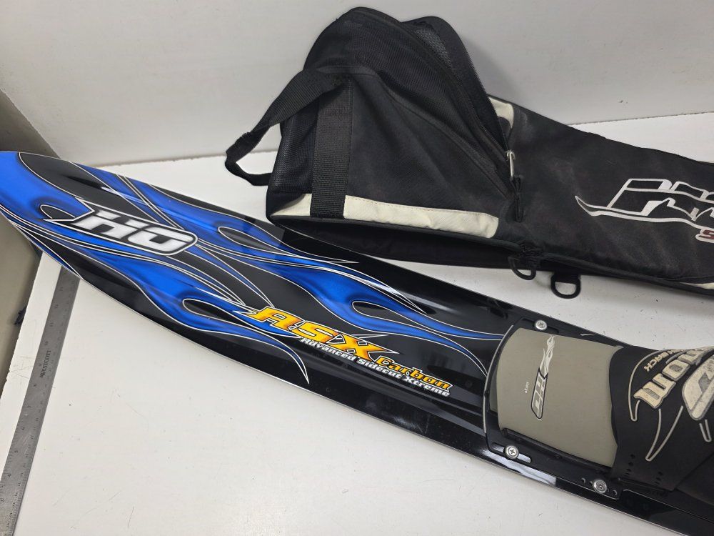 Ho Sports ASX "Adrenaline" Carbon Fiber Slalom Water Ski 69" W/ Bag