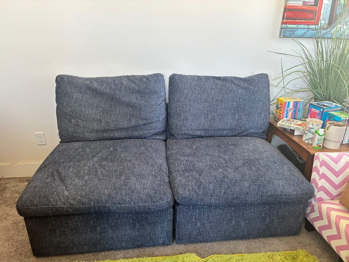 Chairs (Big Blue Sofa Chairs)