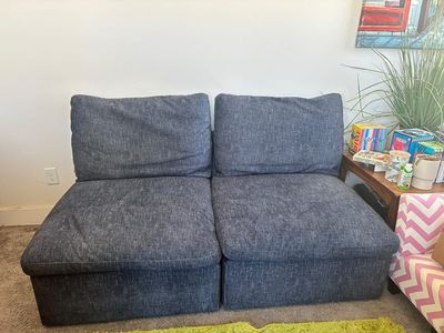 Chairs (Big Blue Sofa Chairs)