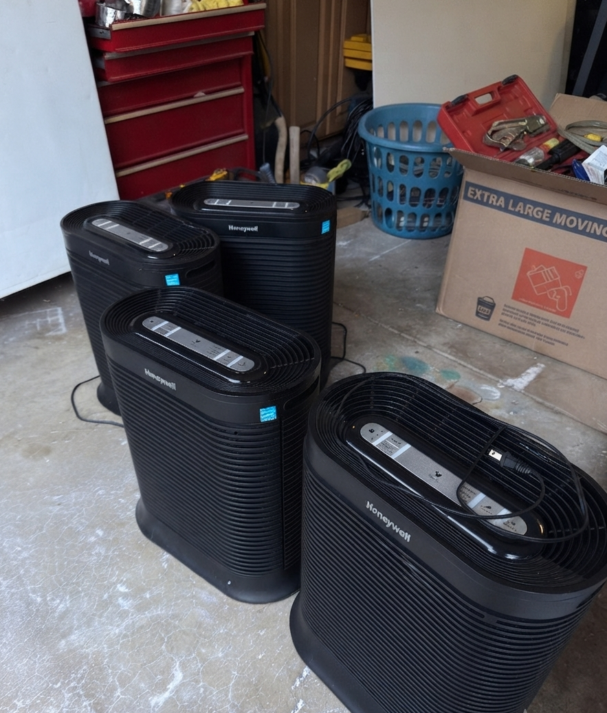 Honeywell HPA200 HEPA Air Purifiers(4) with Extra Filters!!