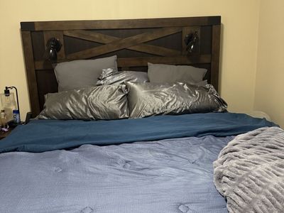 King bedroom set- Solid wood