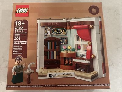 LEGO 40766 Tribute to Jane Austen's Books Building Set 361 pcs New