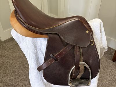 English saddles and tons of supplies.