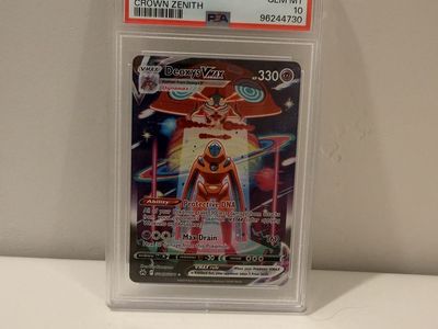 2023 Pokemon SWSH FA Deoxys VMAX Crown Zenith GG45 PSA 10 Gem Mint
