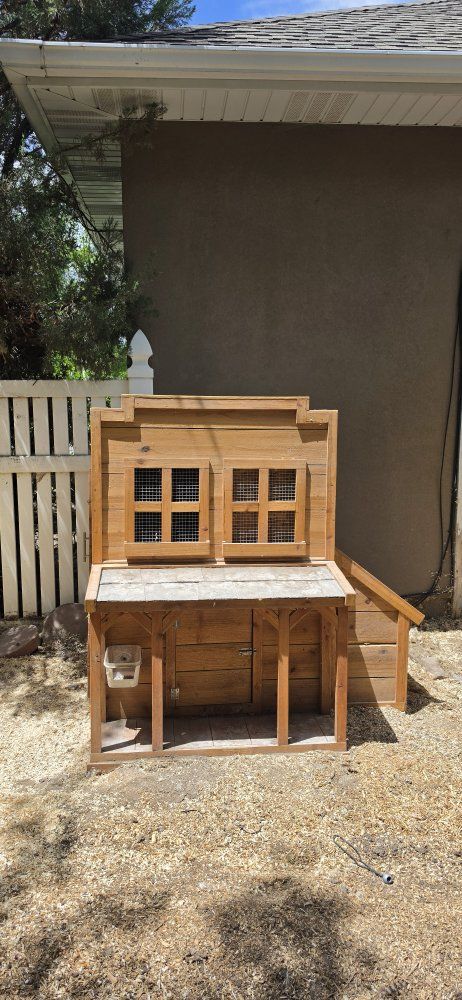 Solid Wood Chicken coop