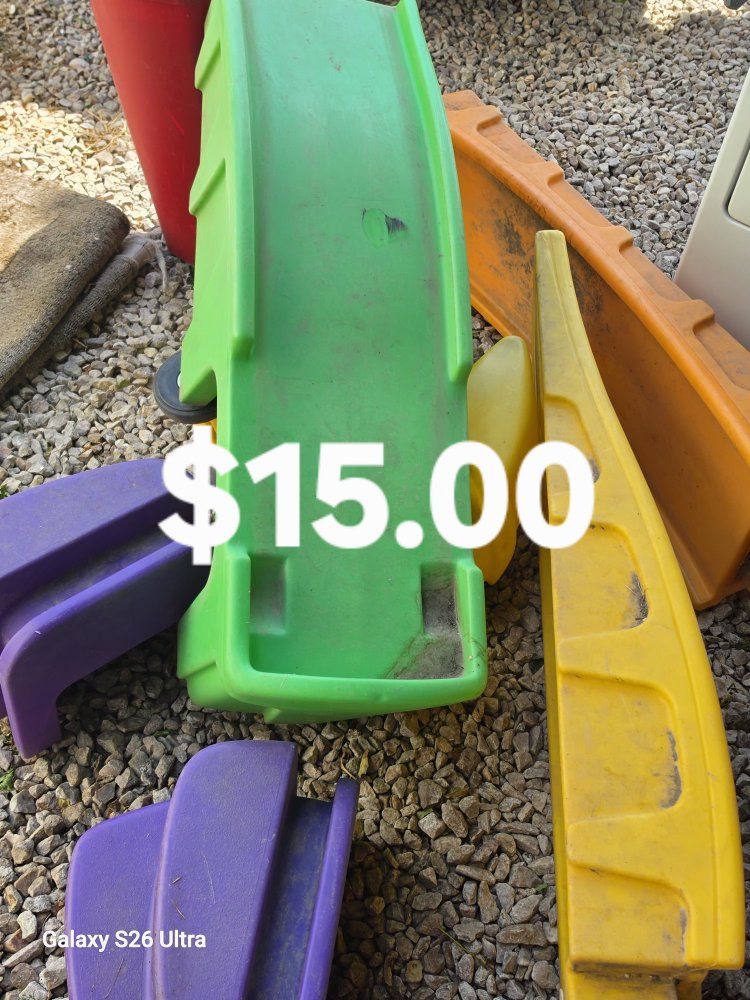 mini coaster slide.
