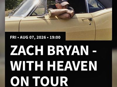 Zach Bryan with Heaven On Tour