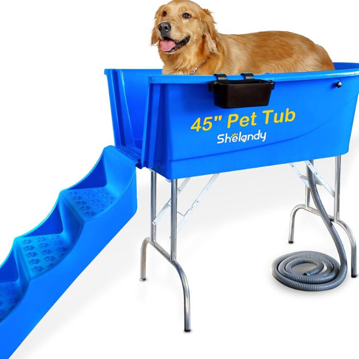 Shelandy Pet  bathtub  with Stairs