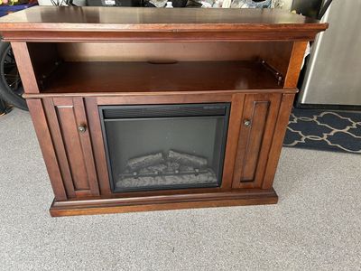 Tv stand / electric fireplace fireplace