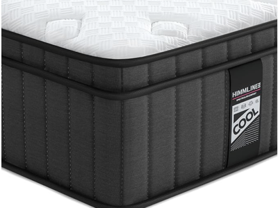 NEW HIMMLINE Full Mattress, 12 Inch Full Size Mattress Hybrid Mattress Memory Foam, Pocket Spring