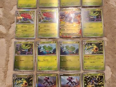 Phantasmal Flames 001-094 Set Including Reverse Holos (Missing 2 Reverse Holos)