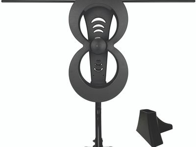 Tv Antenna. UHF-VHF Indoor/Outdoor 60 + Miles
