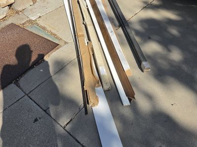 Free. Assorted Trim and Molding Pieces - Various Materials & Colors