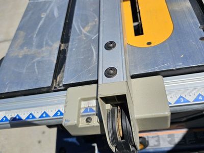 Ryobi 10" Portable Table Saw with collapsible stand - Used, Good Condition for DIY & Projects