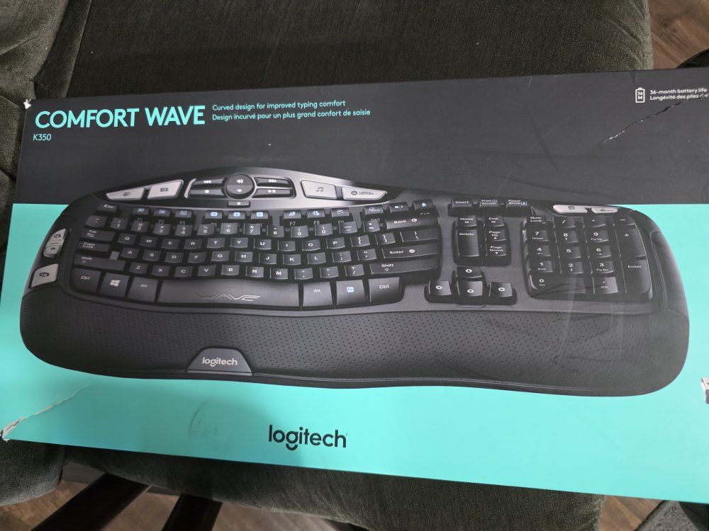 Ergonomic Bluetooth keyboard