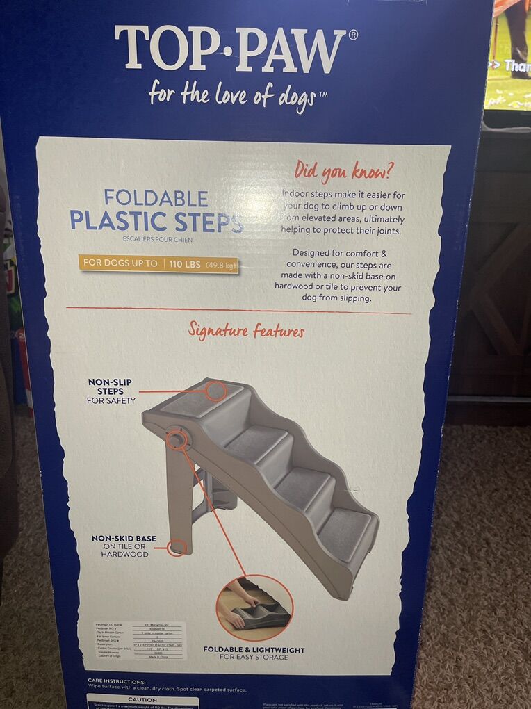 Foldable Plastic Steps