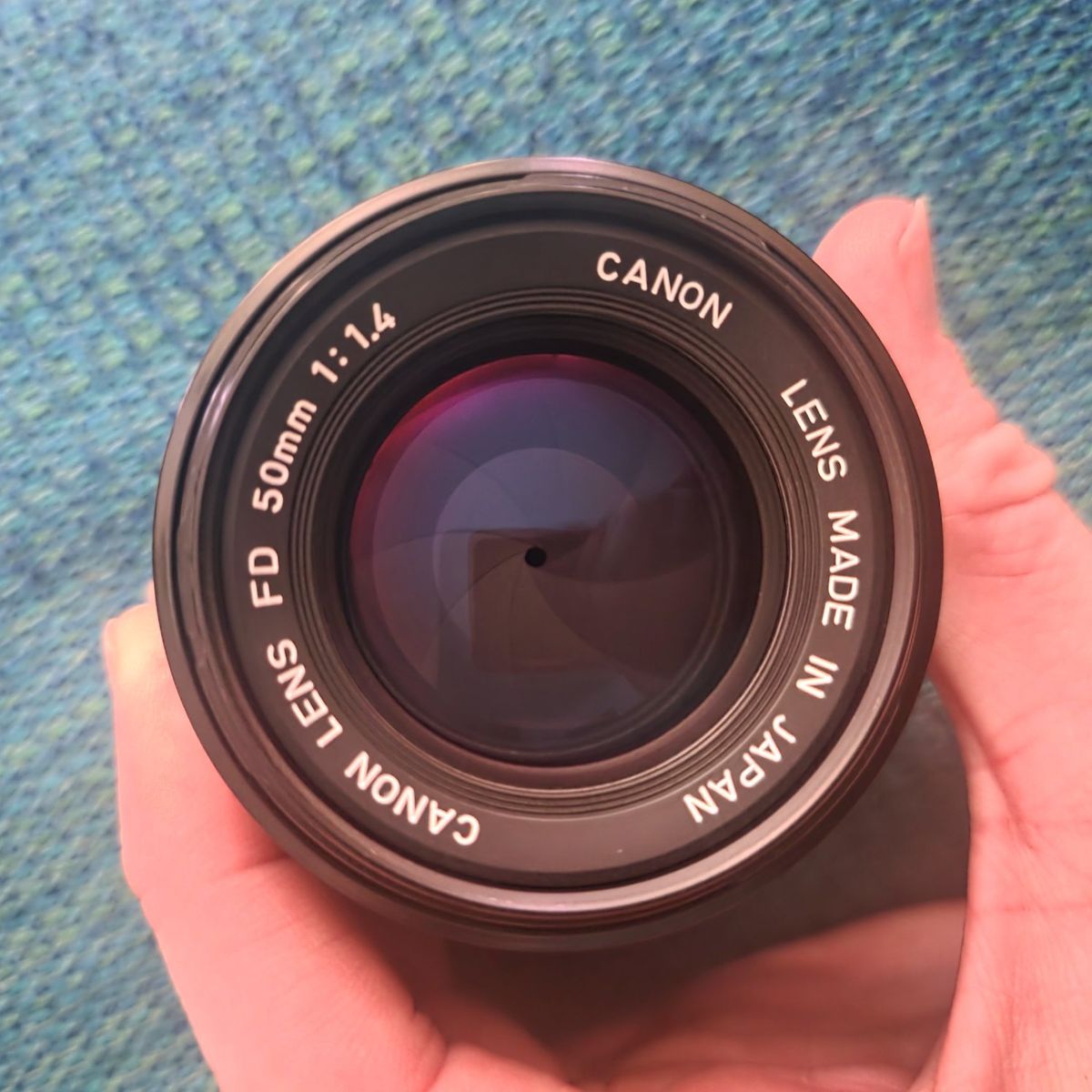 Vintage Canon FD 50mm f/1.4 lens