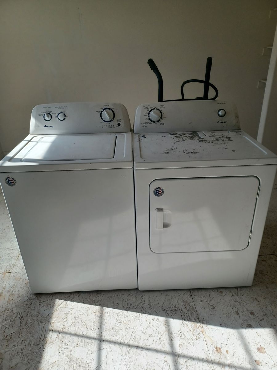 Washer and Dryer