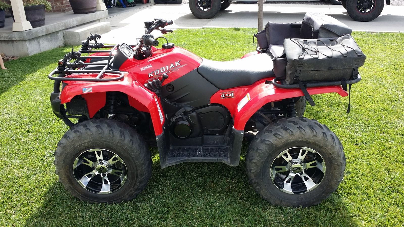 Yamaha Kodiak 450 4x4 ATV - Red - Used