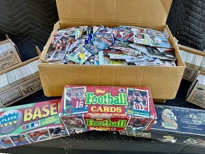 Hundreds Of Sports Cards