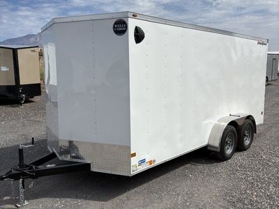 7x16 Wells Cargo FastTrac Enclosed Cargo Trailer - 6'6" Interior - 7K GVWR -