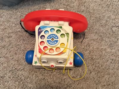 Vintage 1960s Fisher-Price Chatter Telephone #747 – WORKING $35 cash/venmo in Provo