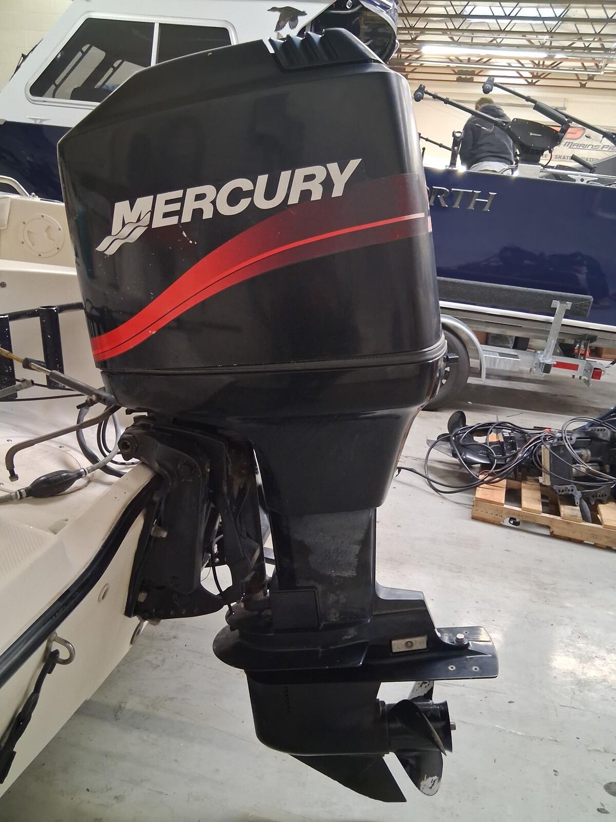 2001 Mercury 125ELPTO Outboard Motor Used