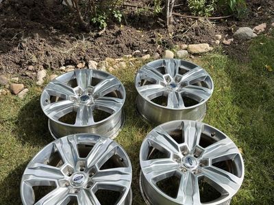 Ford 20 inch platinum wheels