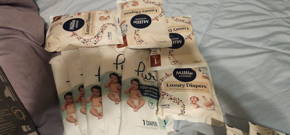 diapers and wipes size 1