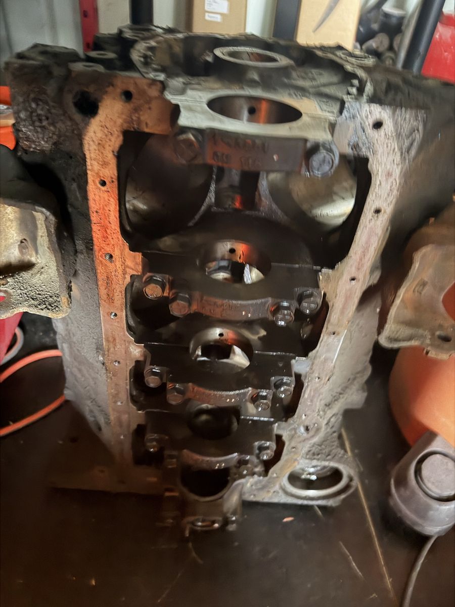 350 Chevy four bolt Maine