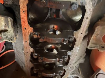 350 Chevy four bolt Maine