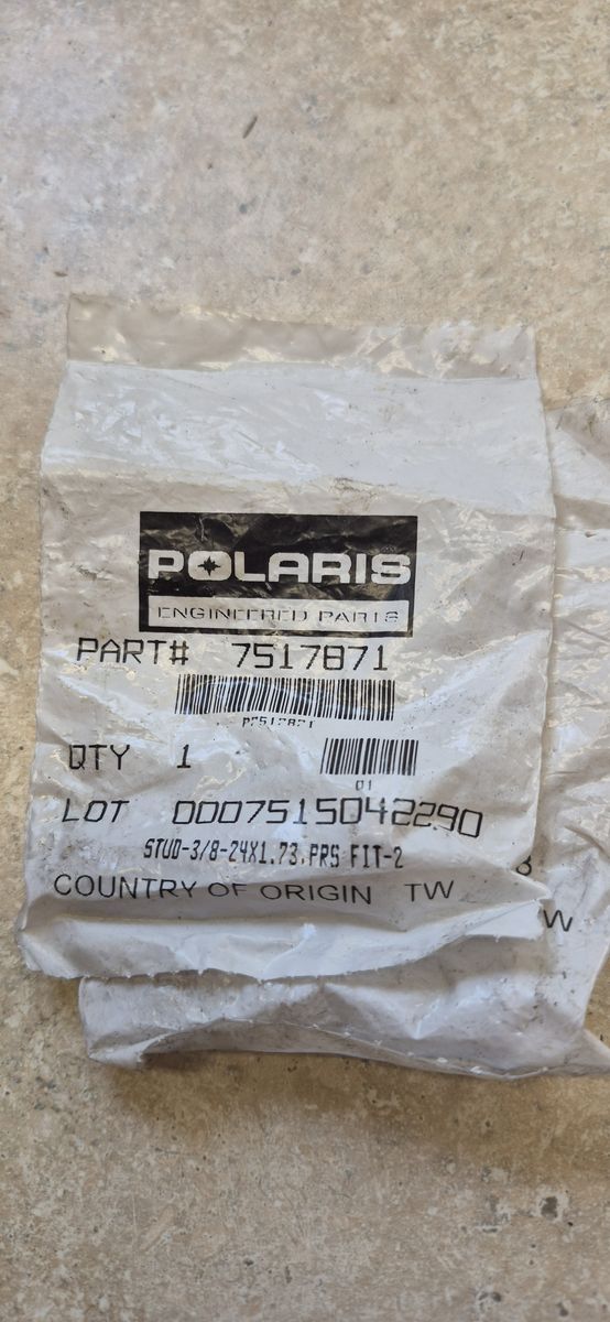 Polaris Studs and bolts