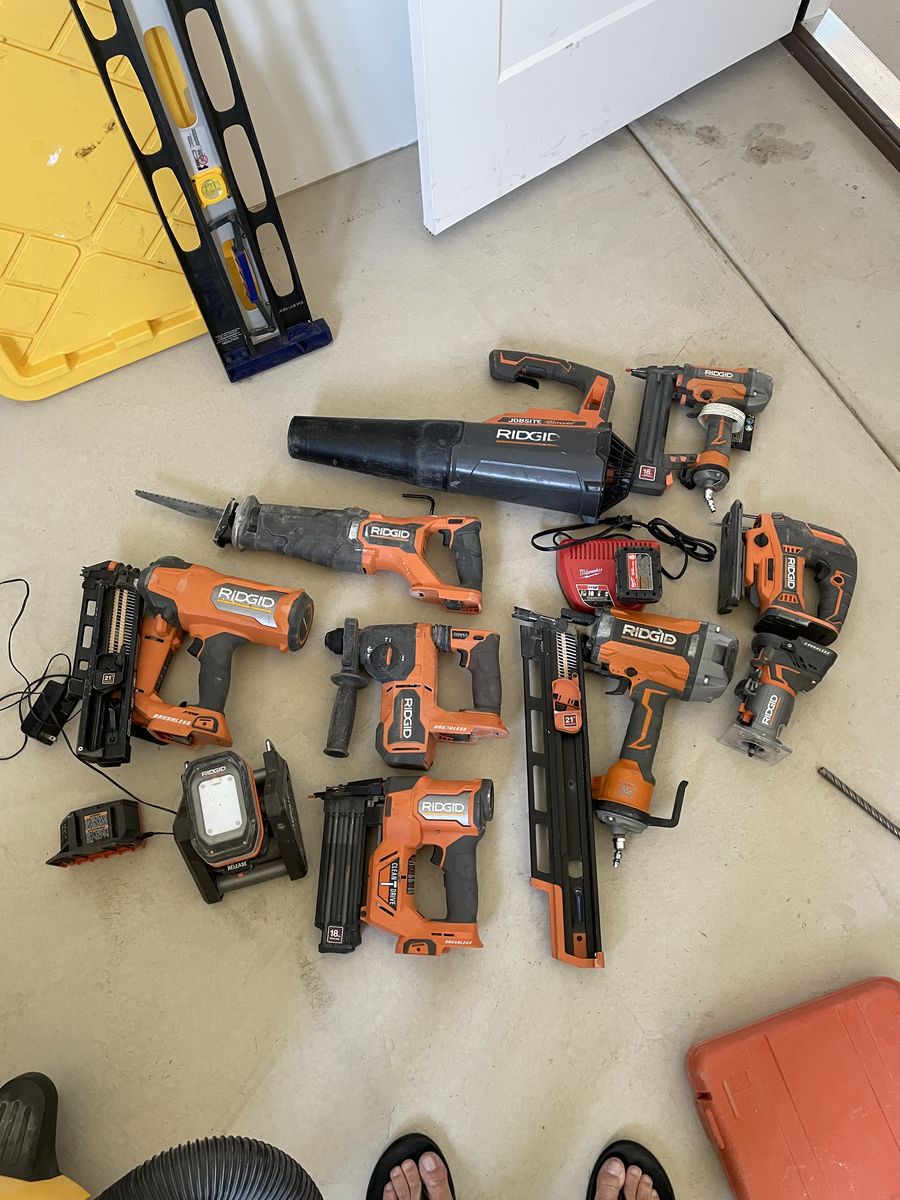 Ridgid power tools