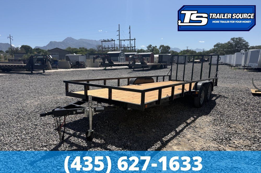 7x20 Echo EA-20-15T Utility Trailer - 7K GVWR -