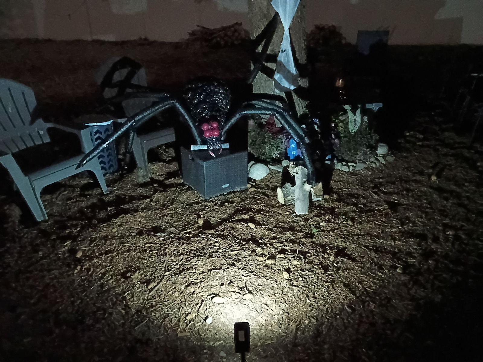 Large Handcrafted Halloween Spider