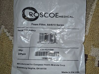 Made in USA ResMed CPAP 2pack Foam Filter S9/S10