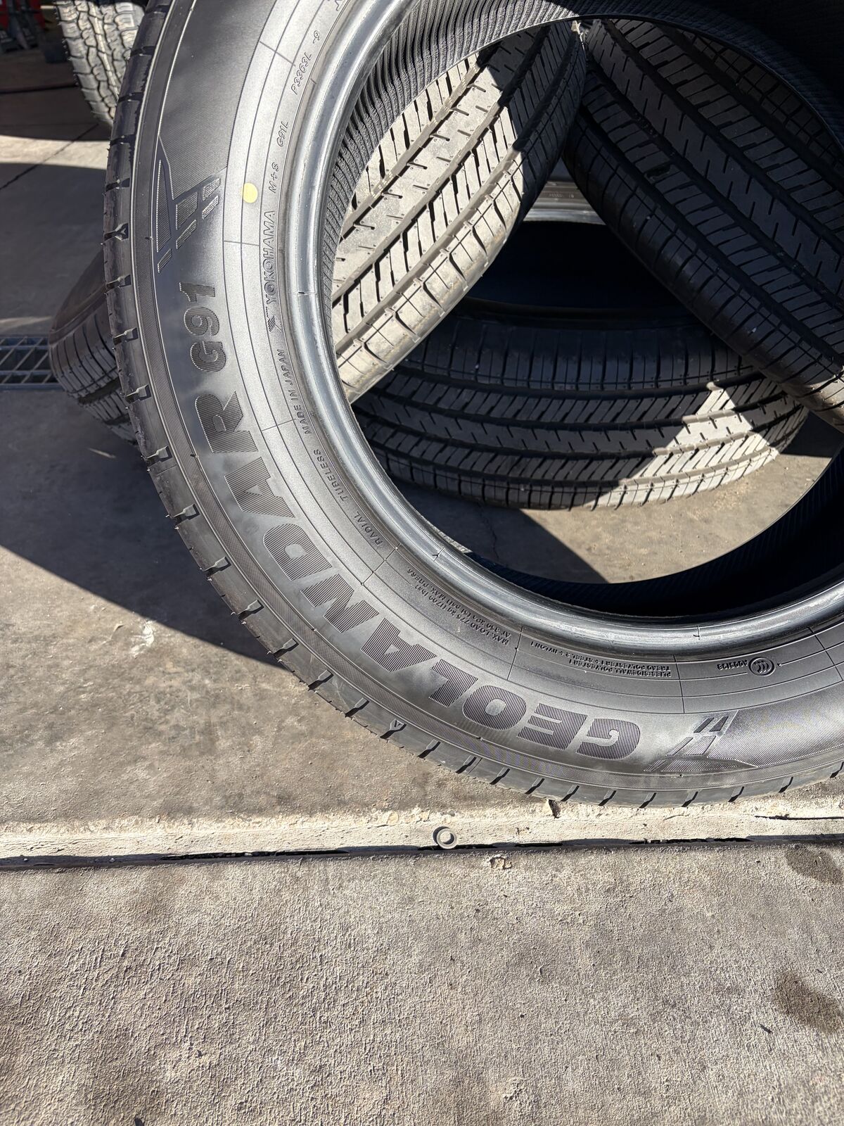 Yokohama 225/60R17 M+S All Terrain - New Set of 4