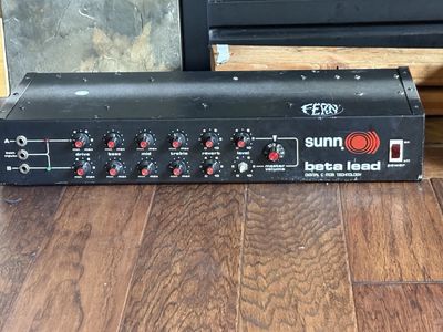 Sunn Beta Lead Guitar Amplifier Head - 1979-1985