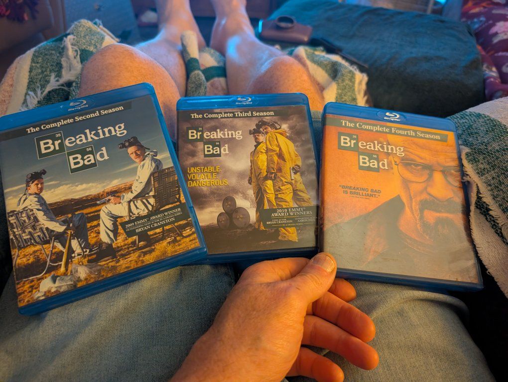 Breaking Bad Season 2, 3, 4 Blu-ray all in great shape