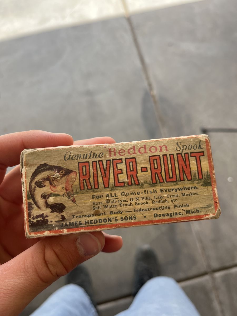 Genuine Heddon spook river runt 9409xgf