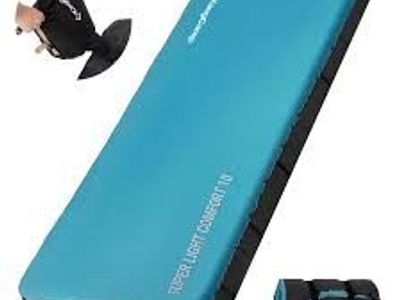 KingCamp Hybrid Foam Topper KM2420_PEACOCKBLUE Inflatable Sleeping Pad 2033728 #106621