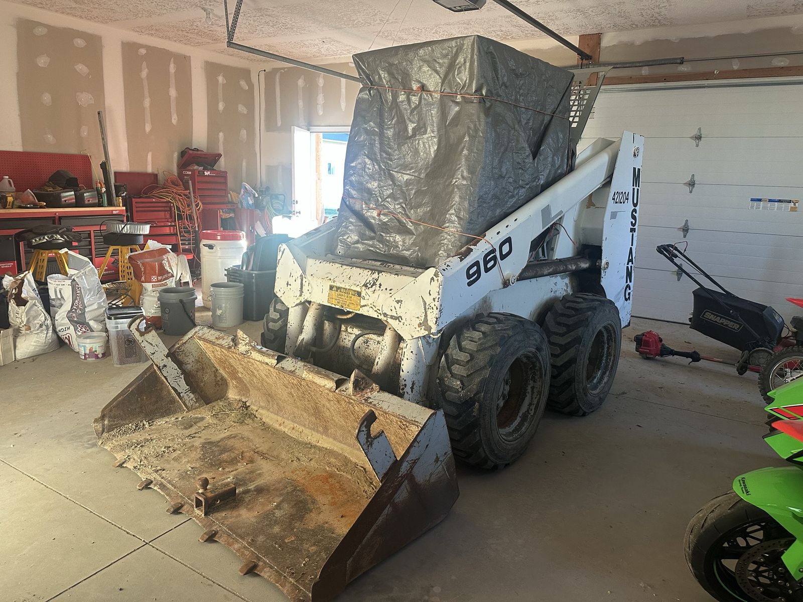 Dump trailer and skid steer package