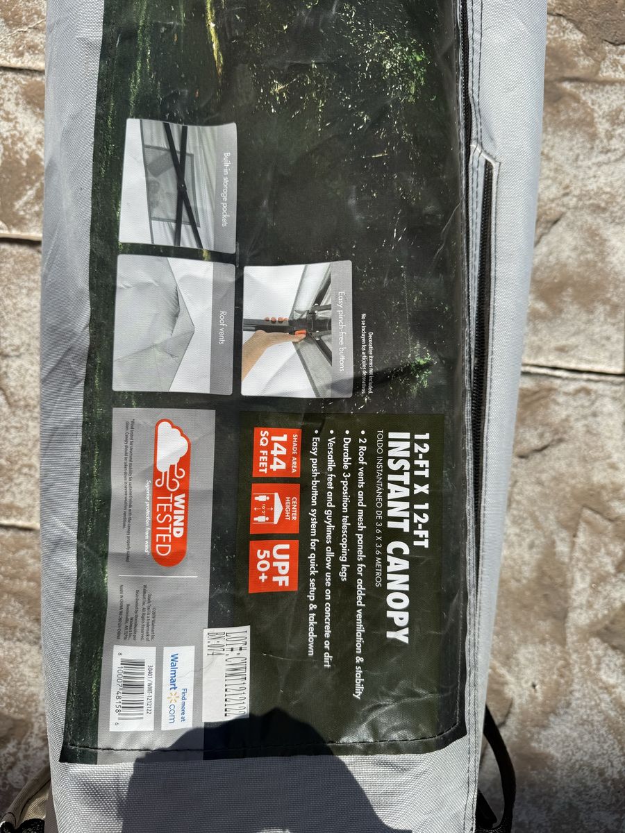 Ozark Trail 12x12 Instant Canopy