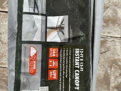 Ozark Trail 12x12 Instant Canopy